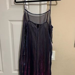 Mesh slip dress